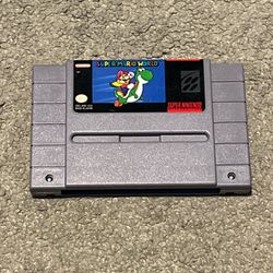Super Mario World (SNES, 1991) Cartridge Only Tested Authentic