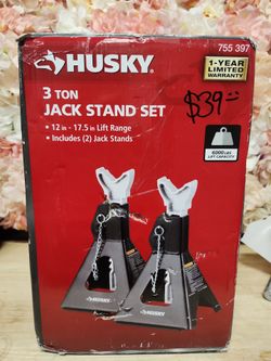 Husky
3-Ton Car Jack Stands
