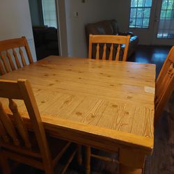 Dining Table With 4 Chairs