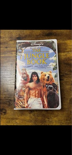 Disney The Jungle Book VHS, Sealed