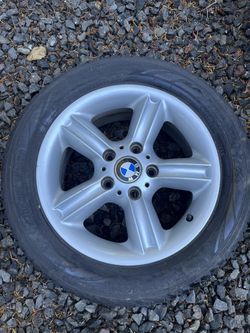 BMW Z3 Star Spoke 16 Wheel Rim With Tire 