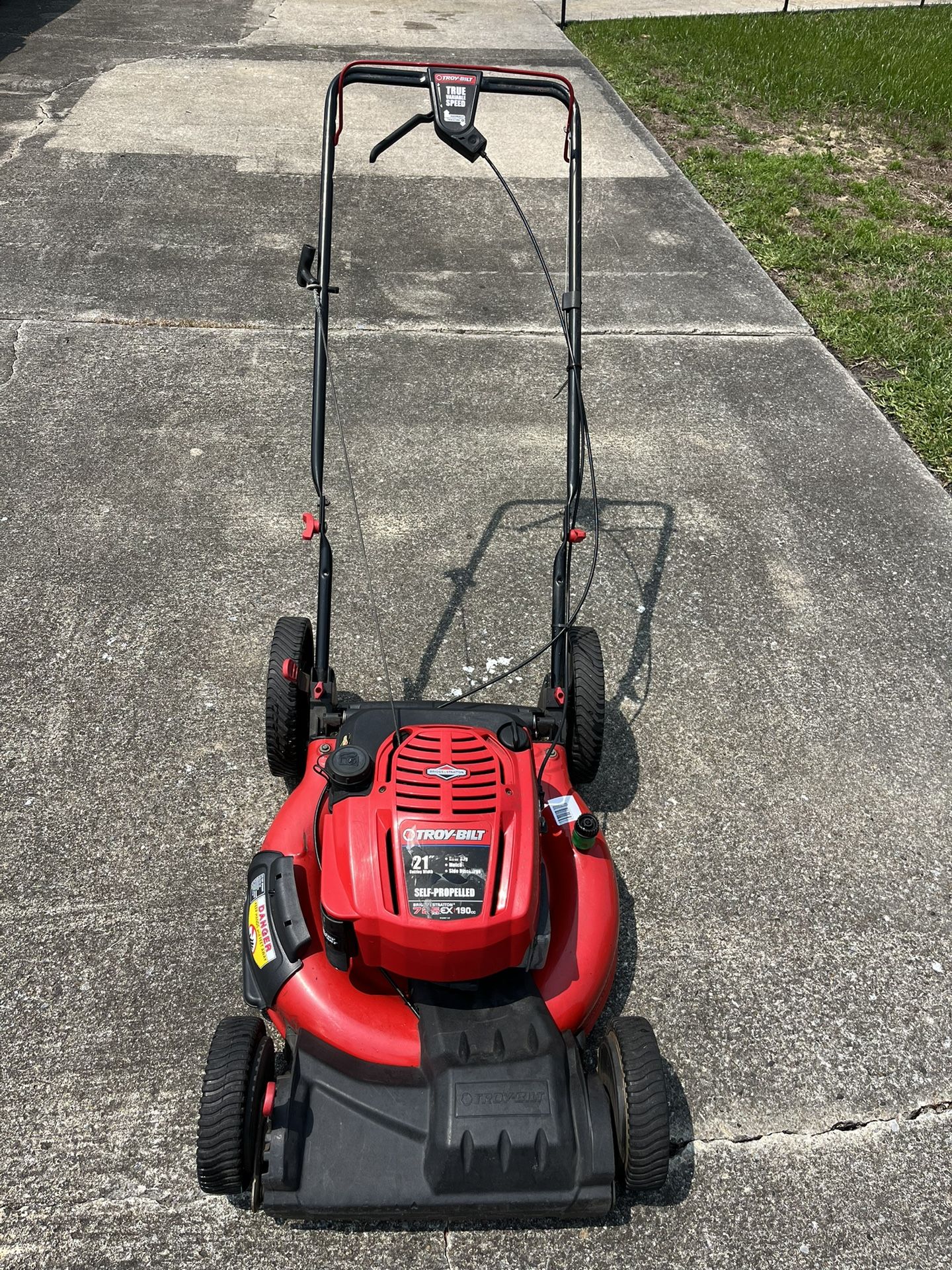 Self-Propelled Variable Speed Lawn Mower
