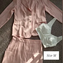 Jacket pants crop