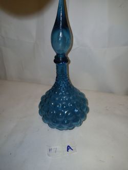 Vintage Empoli genie bottle