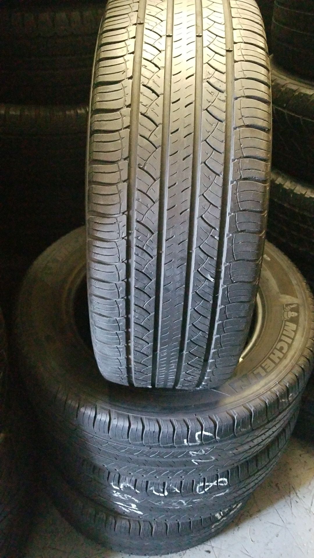 Set of 4 Used 235/65R18 Michelin Tires (contact info removed) SUV tires