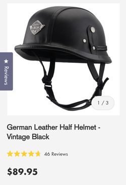Motorcycle Half Helmet Medium