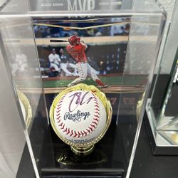 Mike Trout Authentic Autographed Baseball