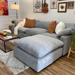 [OM] 🟪 Only $45 initial then take it home 🏡 Brand New  Sophie 3 Piece Sectional 