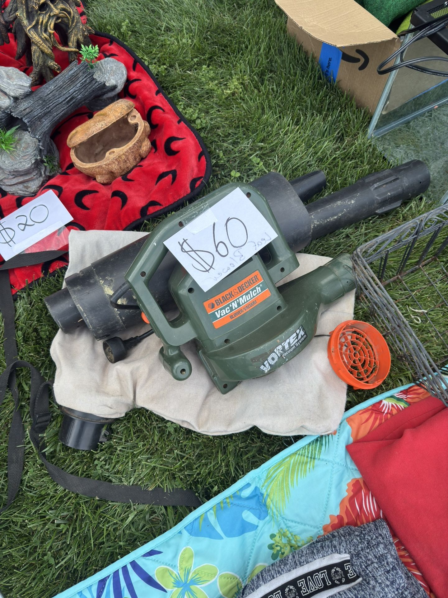 Black And Decker Vac & mulch