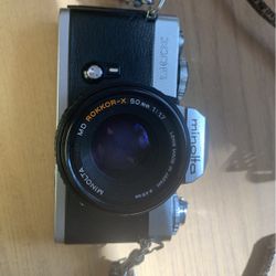 Minolta XD5 Camera With MD Rokkor-X 50mm 1:1.7 Lens