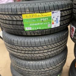 235/60/18 New Set Of Tires 