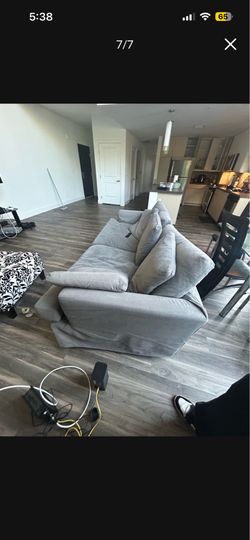 Down Grey couch