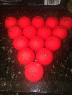 Callaway Superhot Matte finish Golf Balls