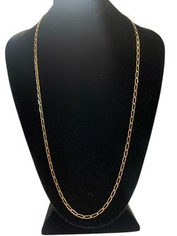 25" 2.5mm Gold chain #33156