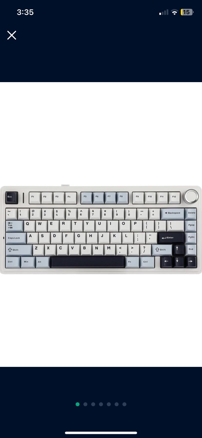 EPOMAKER x Aula F75 keyboard