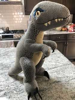 Jurassic World Blue Build-a-Bear Plush Rare