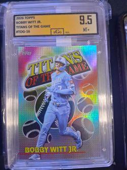 2026 topps Bobby witt Jr 9.5