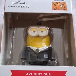 Hallmark Minions AVL Agent Ornament Despicable Me 4 New In Box Christmas