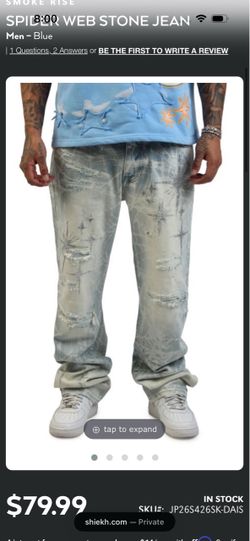 Smoke rise jeans 32x30