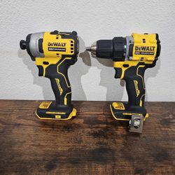 DEWALT 20V IMPACT DRIVER AND DRILL