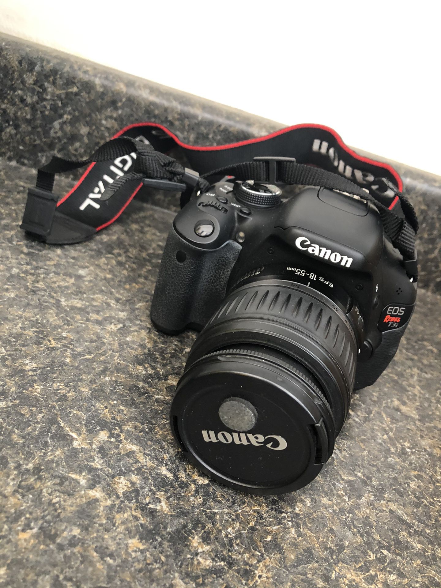 Canon EOS Rebel T3i Digital SLR camera EF-S 18-55mm f:3.5-5.6 IS Lens