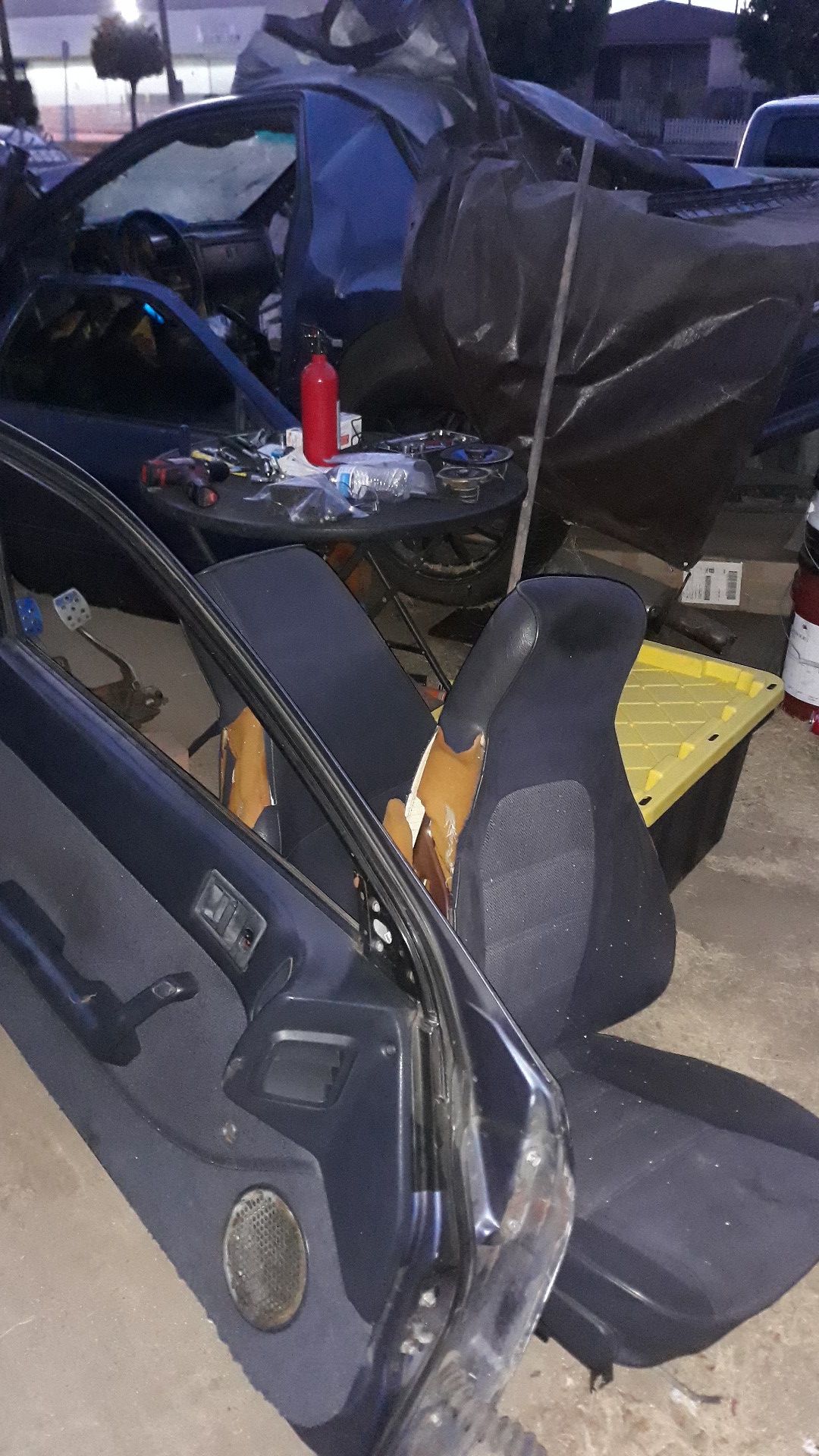 Mazda Rx7 doors complete and parting out car