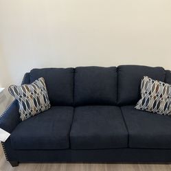 Couch And Loveseat Set With Pillows