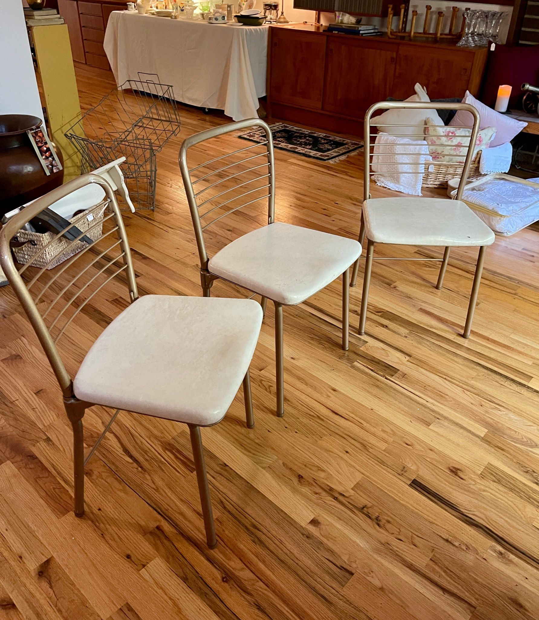 1950's Retro Mid Century COSCO Folding Chairs - 3