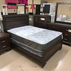 Solid wooden ! Queen & King Bedroom Set - Cash & Installments