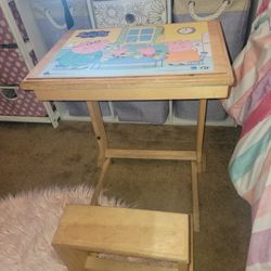 Peppa Pig Wooden Desk