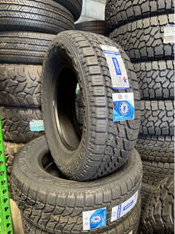 265/65/17 Lion sport All Terrain 4 New Tires Mounted and balanced