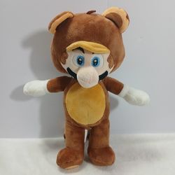 Nintendo Super Mario Tanooki Suit Mario 11-inch Plush Good Stuff 2023