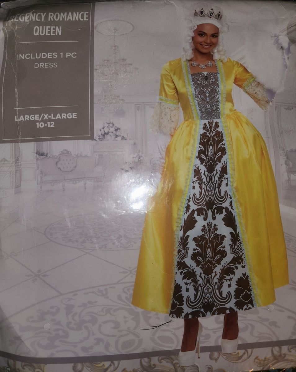 Queen Costume Size L/xl