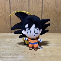 Dragon Ball Z Son Goku Chibi Plush Figure Loop Hangable Soft Toy Anime Fun. 6”