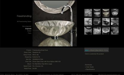 Free Standing Vitraform Sink