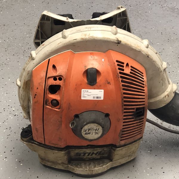 Stihl Br700 2 Cycle Gas BackPack Blower, Orange/White (Missing Pull