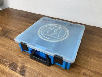 Adrian Steel Heavy Duty Plastic Bin Organizer