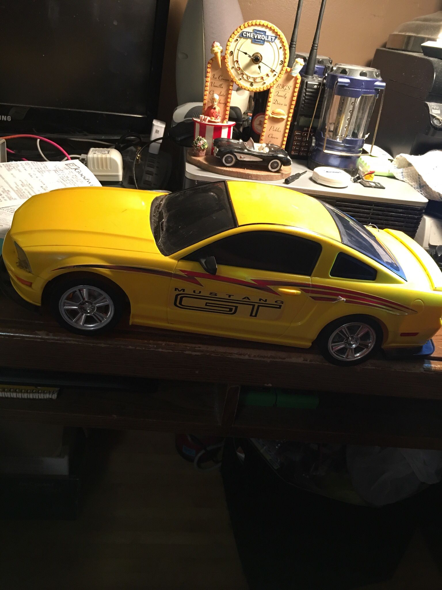 mustang r/c car