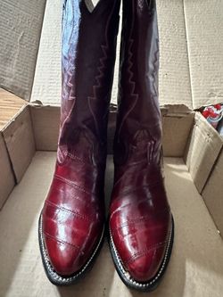 Eel Skin Boots
