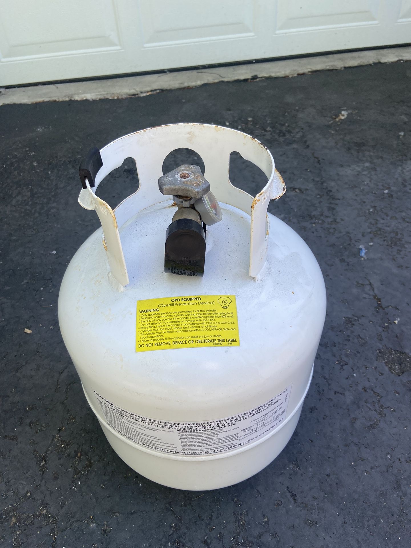 Propane tank