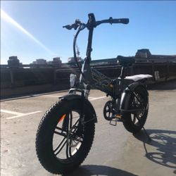 Folding Fat Tire Electric Bike 👍