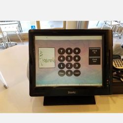2x SAM4s SPT 3000 POS  All-in-one Touch Screen W/ Cash drawer & printer & Scales