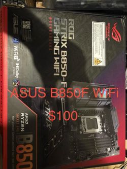 ASUS ROG Strix B850 F Gaming WiFi AM5 ATX Motherboard | Excellent Condition