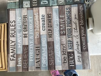 Family And Life rules 