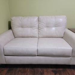 Beige Loveseat Couch