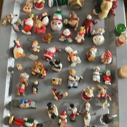 A Lot Of 49 Vintage Hallmark Ornaments 