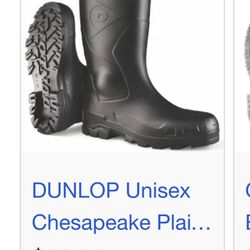 DUNLOP Waterproof Rubber Boots 