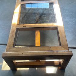 Glass Top Coffee Table