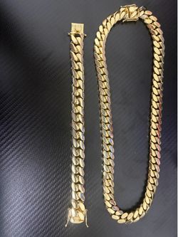 cuben bracelet and chain