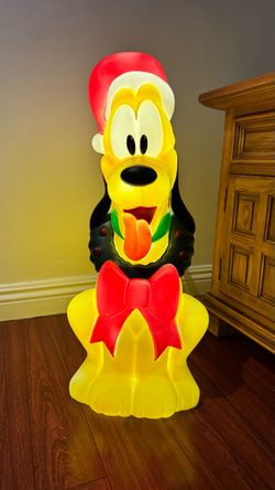 2ft Disney Pluto Christmas Blow Mode